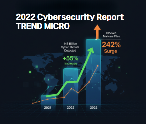 뉴스 : 트랜드마이크로, 지난해 사이버 위협 크게 늘었다, 역대최대탐지