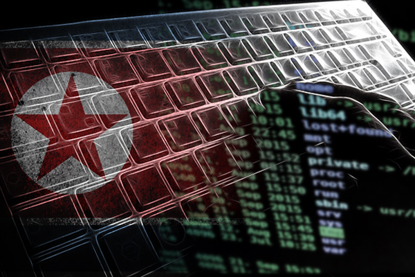 대한민국 대법원 서버 해킹 및 데이터 유출 사고를 형상화한 보안 위협 이미지