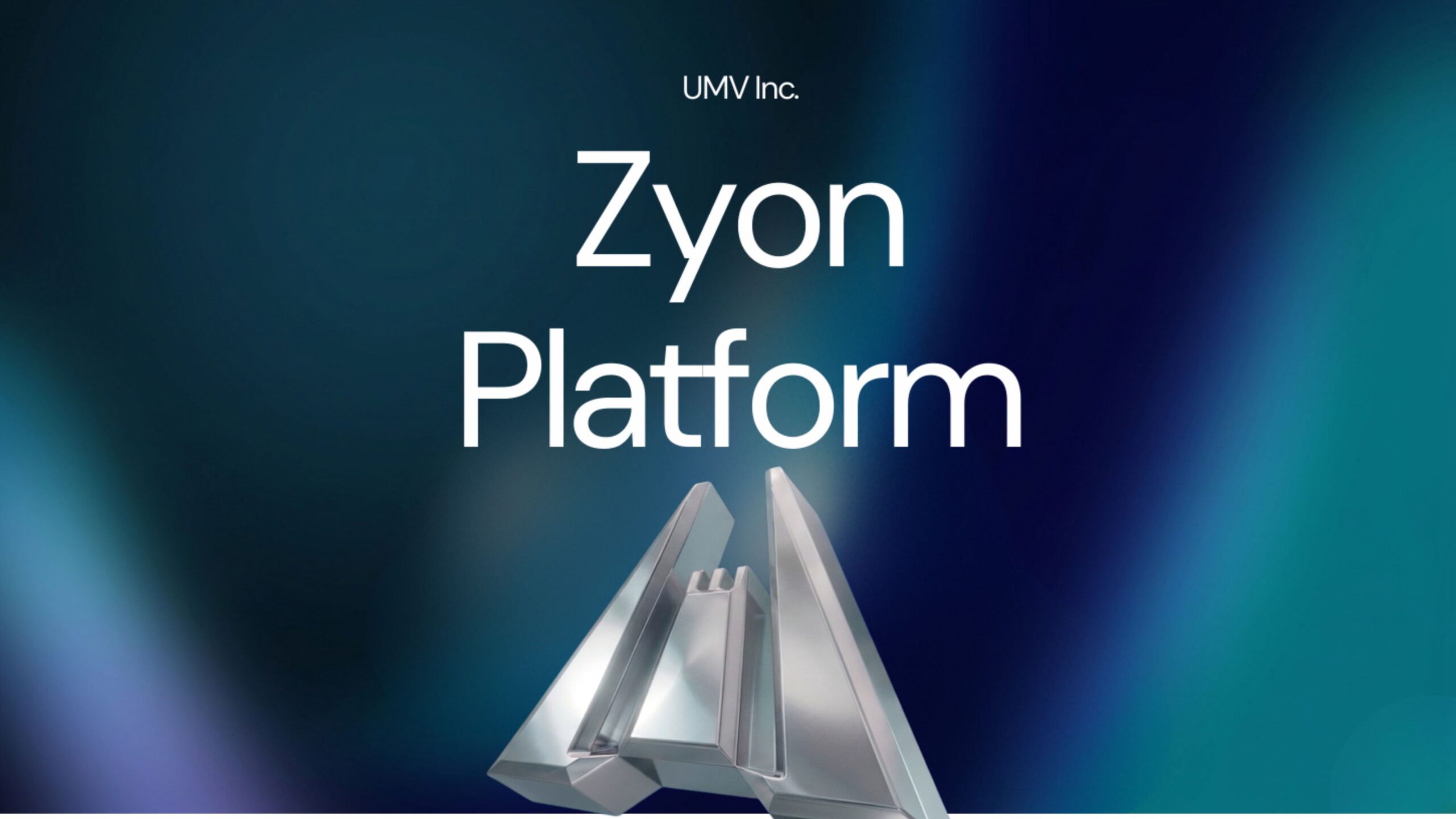 AI 기반 통합 위협 인텔리전스 플랫폼 Zyon 로고와 플랫폼 라인업 소개 이미지